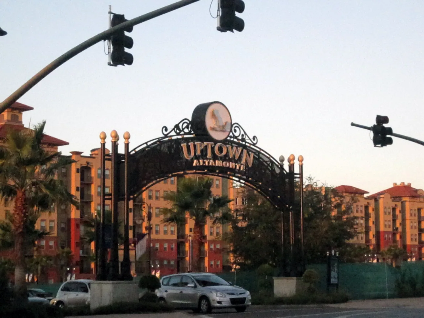 Uptown Altamonte gateway sign in Altamonte Springs, FL
